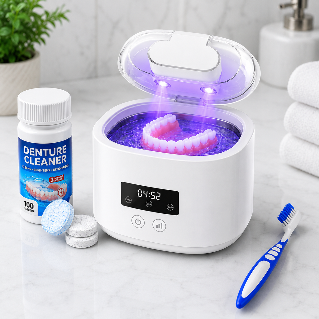 DenSonic | Ultrasonic Denture Cleaning Pro Kit