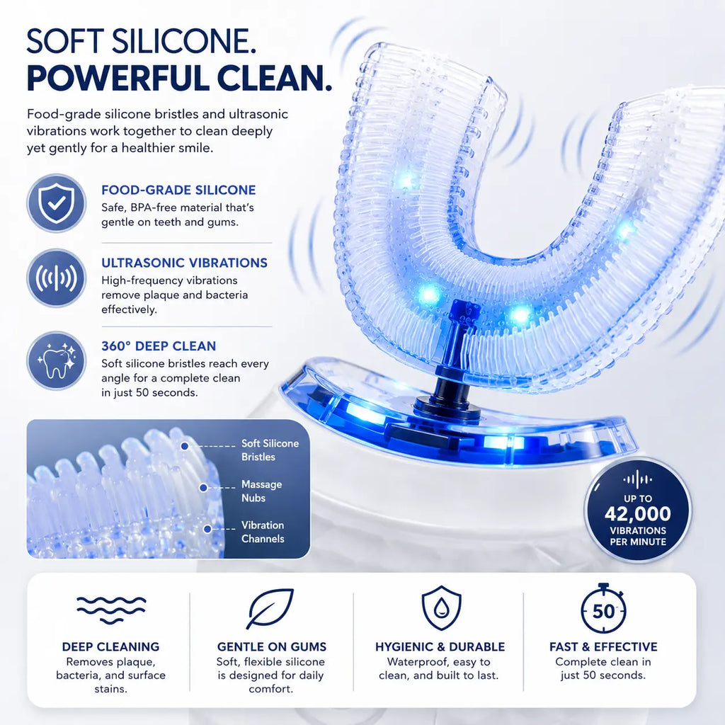 OraSonic | Ultrasonic Teeth Whitening Self-Brushing Toothbrush