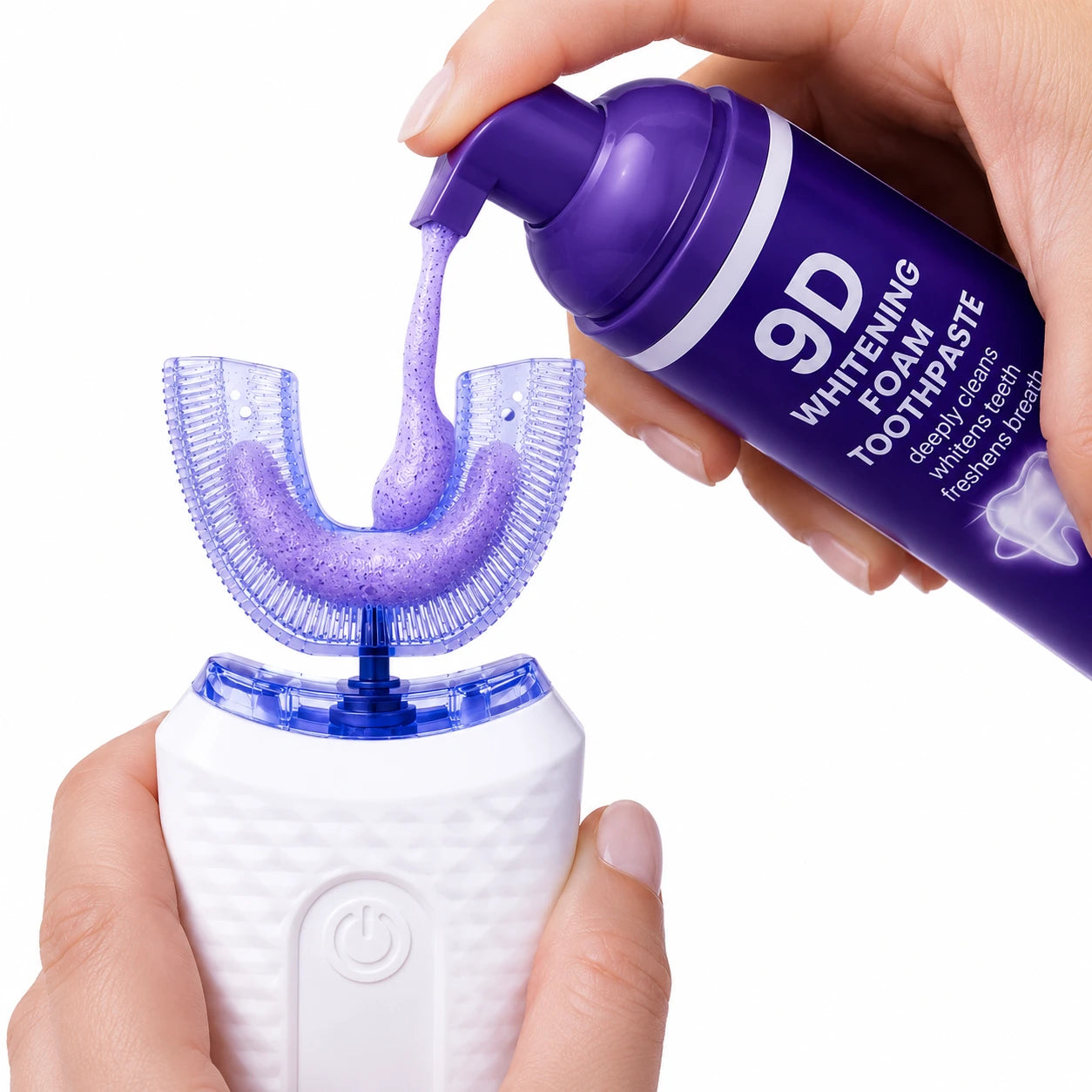 Veldora™ Teeth Whitening Foam Toothpaste