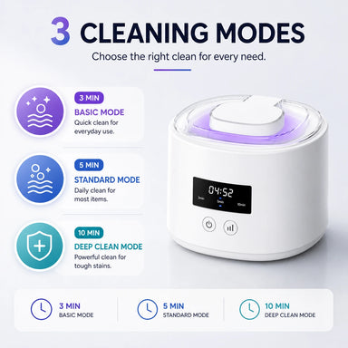 DenSonic | Ultrasonic Denture Cleaning Pro Kit